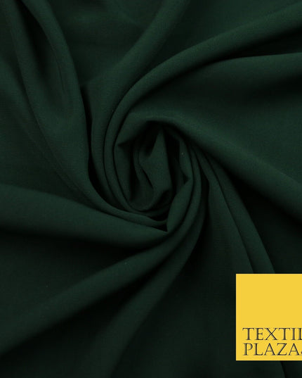 12 COLOURS Premium HEAVY Plain Dyed Chiffon Soft Georgette Sheer Dress Fabric