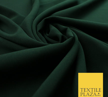 12 COLOURS Premium HEAVY Plain Dyed Chiffon Soft Georgette Sheer Dress Fabric
