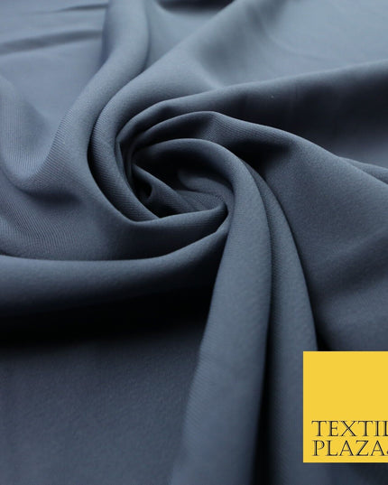 12 COLOURS Premium HEAVY Plain Dyed Chiffon Soft Georgette Sheer Dress Fabric