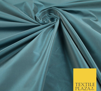 9 COLOURS - Plain Dyed Lightweight Faux Matte Silk TAFFETA Dress Lining Fabric