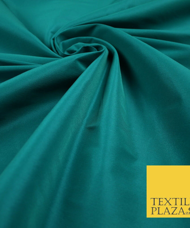 JADE Premium Plain Stretch Faux Matte Silk TAFFETA Dress Fabric Material 6557