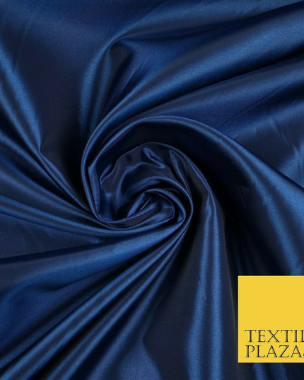 9 COLOURS - Plain Dyed Lightweight Faux Matte Silk TAFFETA Dress Lining Fabric