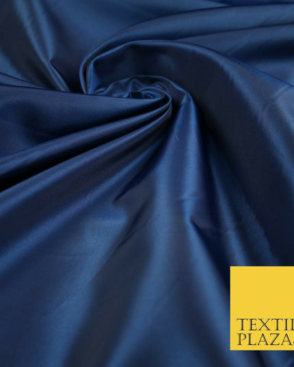 9 COLOURS - Plain Dyed Lightweight Faux Matte Silk TAFFETA Dress Lining Fabric