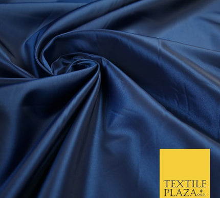 9 COLOURS - Plain Dyed Lightweight Faux Matte Silk TAFFETA Dress Lining Fabric