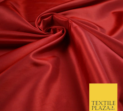 9 COLOURS - Plain Dyed Lightweight Faux Matte Silk TAFFETA Dress Lining Fabric