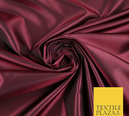 9 COLOURS - Plain Dyed Lightweight Faux Matte Silk TAFFETA Dress Lining Fabric