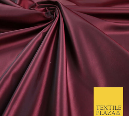 9 COLOURS - Plain Dyed Lightweight Faux Matte Silk TAFFETA Dress Lining Fabric