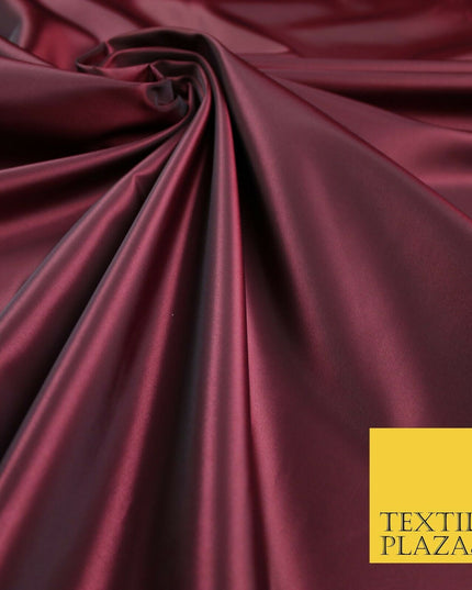 9 COLOURS - Plain Dyed Lightweight Faux Matte Silk TAFFETA Dress Lining Fabric