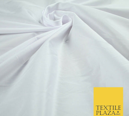 9 COLOURS - Plain Dyed Lightweight Faux Matte Silk TAFFETA Dress Lining Fabric