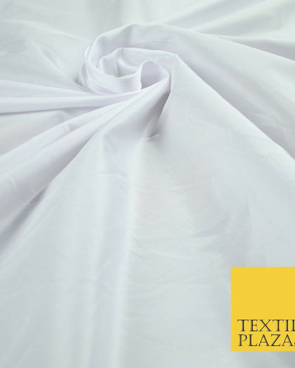 9 COLOURS - Plain Dyed Lightweight Faux Matte Silk TAFFETA Dress Lining Fabric