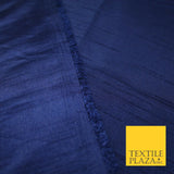 OVER 30 COLOURS - Faux Dupion Slub Silk Matte Shantung Fabric Material 44" Wide