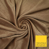 Luxury Soft Plain Velvet Velour Fabric Stretch Spandex Material - 6 COLOURS 55"