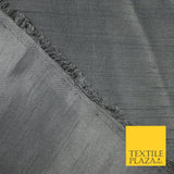 OVER 30 COLOURS - Faux Dupion Slub Silk Matte Shantung Fabric Material 44" Wide