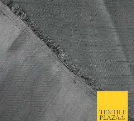 OVER 30 COLOURS - Faux Dupion Slub Silk Matte Shantung Fabric Material 44" Wide