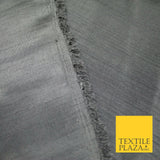 OVER 30 COLOURS - Faux Dupion Slub Silk Matte Shantung Fabric Material 44" Wide