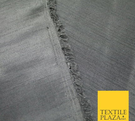 OVER 30 COLOURS - Faux Dupion Slub Silk Matte Shantung Fabric Material 44" Wide