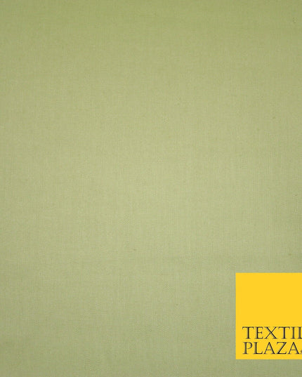 Premium Plain 100% PURE COTTON Dress Craft Material - 5 COLOURS - 44" / 47" Wide