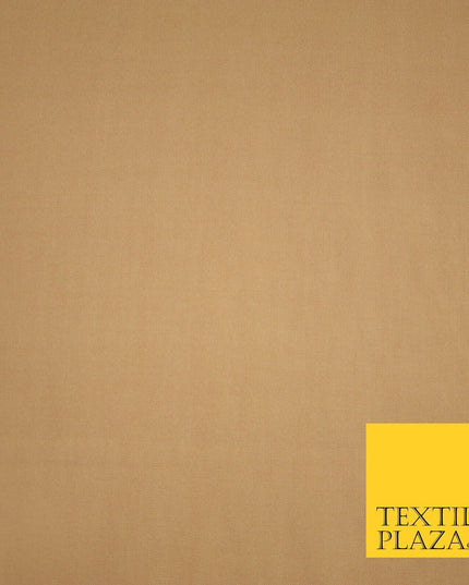 Premium Plain 100% PURE COTTON Dress Craft Material - 5 COLOURS - 44" / 47" Wide