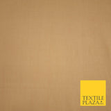 Premium Plain 100% PURE COTTON Dress Craft Material - 5 COLOURS - 44" / 47" Wide
