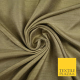 OVER 30 COLOURS - Faux Dupion Slub Silk Matte Shantung Fabric Material 44" Wide
