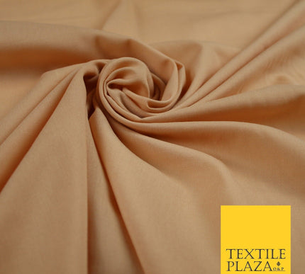 Premium Plain 100% PURE COTTON Dress Craft Material - 5 COLOURS - 44" / 47" Wide