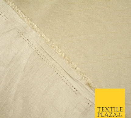 OVER 30 COLOURS - Faux Dupion Slub Silk Matte Shantung Fabric Material 44" Wide