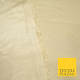 OVER 30 COLOURS - Faux Dupion Slub Silk Matte Shantung Fabric Material 44" Wide