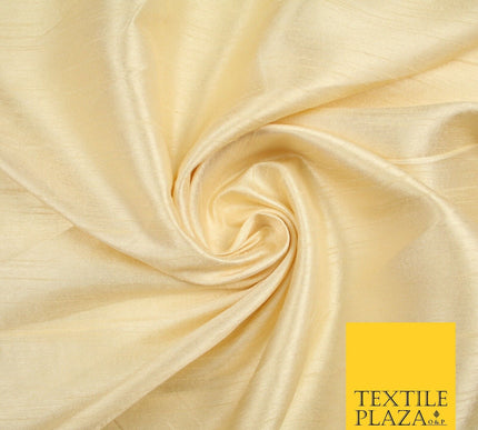 OVER 30 COLOURS - Faux Dupion Slub Silk Matte Shantung Fabric Material 44" Wide