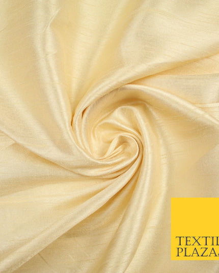 OVER 30 COLOURS - Faux Dupion Slub Silk Matte Shantung Fabric Material 44" Wide