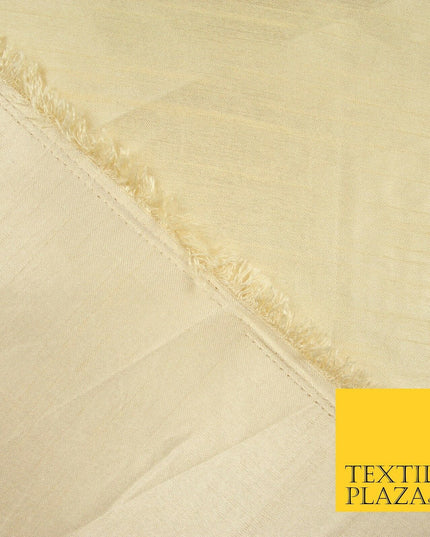 OVER 30 COLOURS - Faux Dupion Slub Silk Matte Shantung Fabric Material 44" Wide