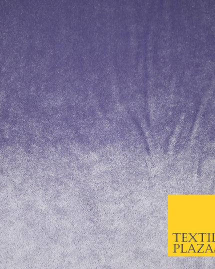Luxury Soft Plain Velvet Velour Fabric Stretch Spandex Material - 6 COLOURS 55"