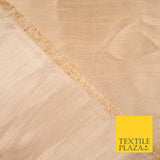 OVER 30 COLOURS - Faux Dupion Slub Silk Matte Shantung Fabric Material 44" Wide