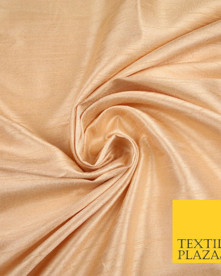 OVER 30 COLOURS - Faux Dupion Slub Silk Matte Shantung Fabric Material 44" Wide