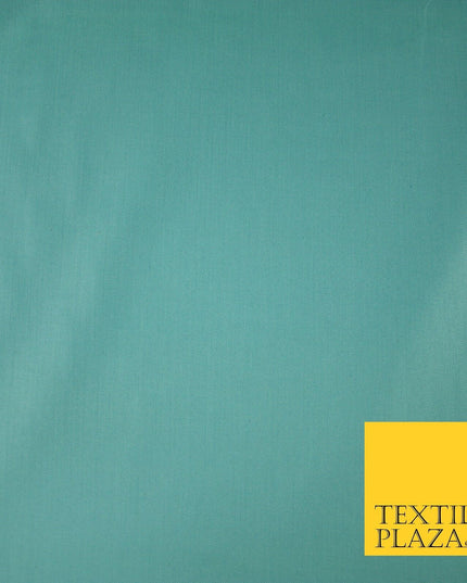 Premium Plain 100% PURE COTTON Dress Craft Material - 5 COLOURS - 44" / 47" Wide