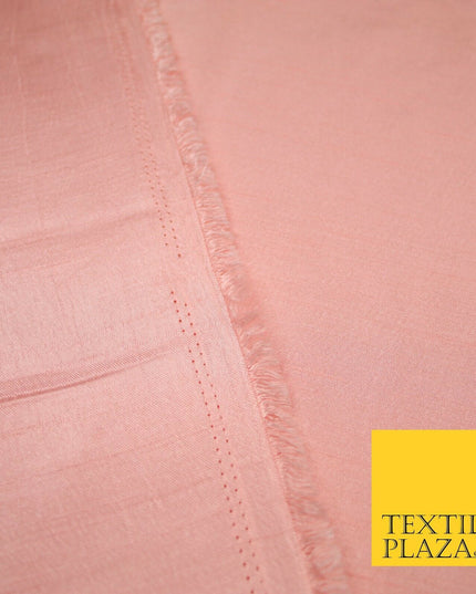 OVER 30 COLOURS - Faux Dupion Slub Silk Matte Shantung Fabric Material 44" Wide