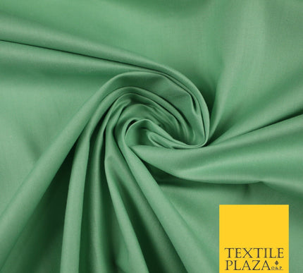 Premium Plain 100% PURE COTTON Dress Craft Material - 5 COLOURS - 44" / 47" Wide