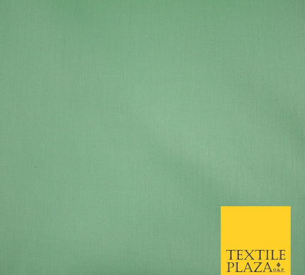 Premium Plain 100% PURE COTTON Dress Craft Material - 5 COLOURS - 44" / 47" Wide