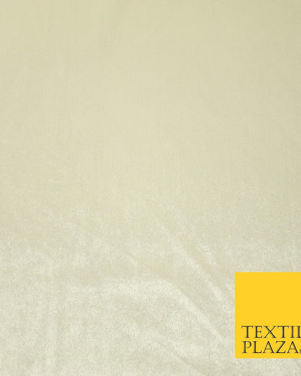 Luxury Soft Plain Velvet Velour Fabric Stretch Spandex Material - 6 COLOURS 55"