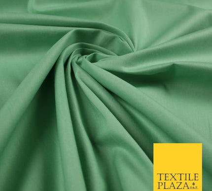 Premium Plain 100% PURE COTTON Dress Craft Material - 5 COLOURS - 44" / 47" Wide