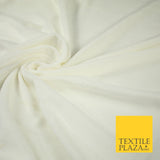 Luxury Soft Plain Velvet Velour Fabric Stretch Spandex Material - 6 COLOURS 55"