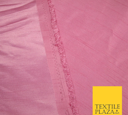 OVER 30 COLOURS - Faux Dupion Slub Silk Matte Shantung Fabric Material 44" Wide
