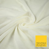 Luxury Soft Plain Velvet Velour Fabric Stretch Spandex Material - 6 COLOURS 55"