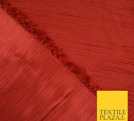 OVER 30 COLOURS - Faux Dupion Slub Silk Matte Shantung Fabric Material 44" Wide