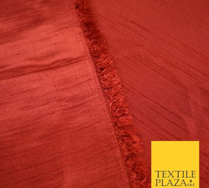 OVER 30 COLOURS - Faux Dupion Slub Silk Matte Shantung Fabric Material 44" Wide