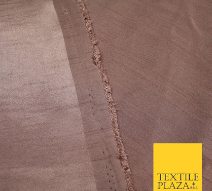 OVER 30 COLOURS - Faux Dupion Slub Silk Matte Shantung Fabric Material 44" Wide