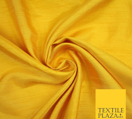 OVER 30 COLOURS - Faux Dupion Slub Silk Matte Shantung Fabric Material 44" Wide