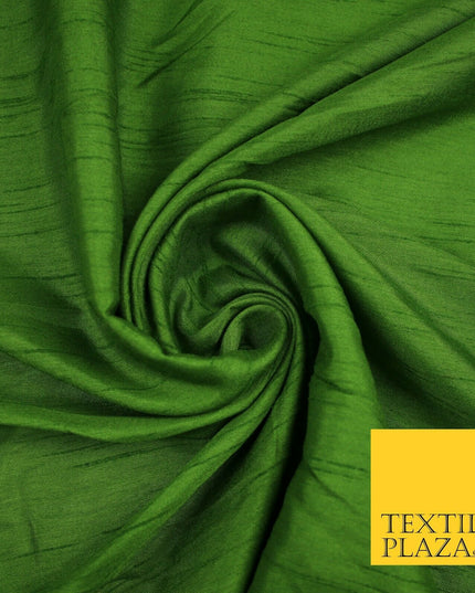 OVER 30 COLOURS - Faux Dupion Slub Silk Matte Shantung Fabric Material 44" Wide