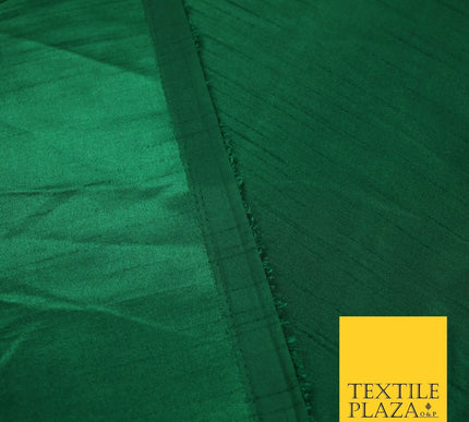 OVER 30 COLOURS - Faux Dupion Slub Silk Matte Shantung Fabric Material 44" Wide