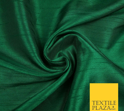 OVER 30 COLOURS - Faux Dupion Slub Silk Matte Shantung Fabric Material 44" Wide