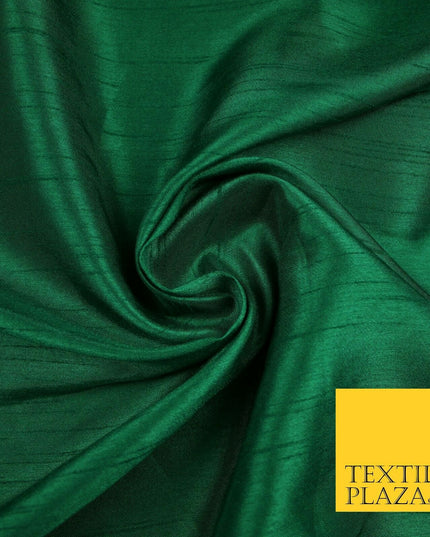 OVER 30 COLOURS - Faux Dupion Slub Silk Matte Shantung Fabric Material 44" Wide